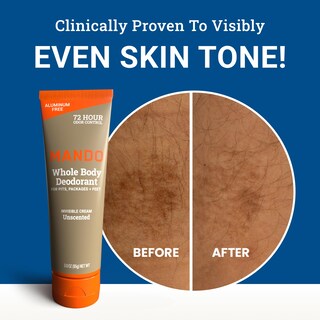 Foto 7 | Foto 7 | Desodorante Mando Whole Body Para Hombre, Crema Invisible, 90 Ml, 2 Unidades - Venta Internacional.
