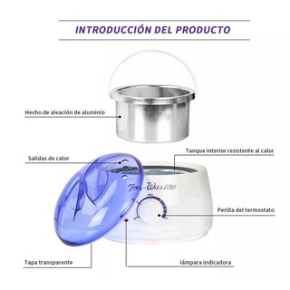 Foto 2 | Foto 2 | Fundidor de Cera Eléctrico Belug color Blanco