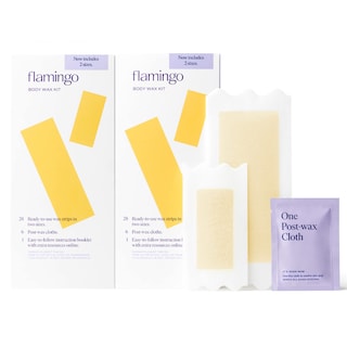 Foto 1 | Foto 1 | Kit De Cera Flamingo Para Mujer Con 56 Tiras De Cera Para Piernas Y Brazos - Venta Internacional.