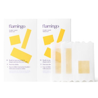 Foto 1 | Foto 1 | Kit De Cera Para Vello Púbico Flamingo Para Mujer, 48 Tiras - Venta Internacional.