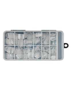 Foto 2 | Foto 2 | 240 Tips Uñas Cortas Transparentes Cuadradas Ab