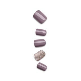 Foto 6 | Foto 6 | Press On Nails Impress Flawless Gray Short Squoval 30 Uñas - Venta Internacional.
