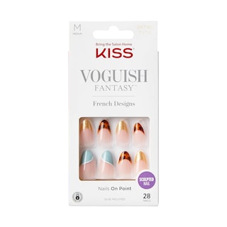 Foto 1 | Foto 1 | Presiona Las Uñas Kiss Voguish Fantasy 'charmante' Multicolor - Venta Internacional.