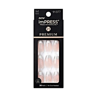 Foto 1 | Foto 1 | Press-on Nails Impress «memory Lane» Con Forma De Ataúd Plateado - Venta Internacional.