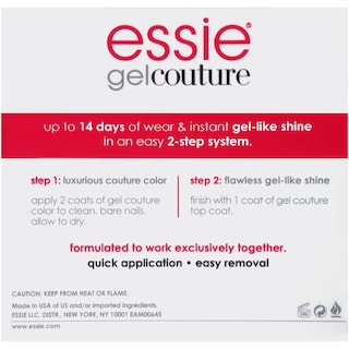 Foto 2 | Foto 2 | Kit de Esmaltes de Uñas Essie Gel Couture V.I.Please + Top Coat - Venta Internacional