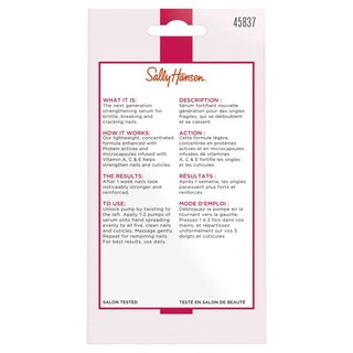 Foto 7 | Foto 7 | Tratamiento De Uñas Sally Hansen, Sérum Vitamínico Hard As Nails - Venta Internacional.