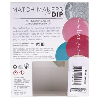 Foto 6 | Foto 6 | Kit De Baño Para Uñas Cuccio Colour Matchmakers Plus Make A Difference - Venta Internacional.