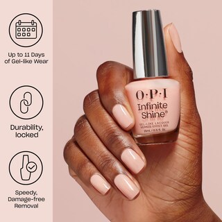 Foto 2 | Foto 2 | Esmalte De Uñas Opi Infinite Shine Megawatt Hot Sheer Naranja Oscuro - Venta Internacional.