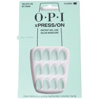 Foto 1 | Foto 1 | Presiona Las Uñas Opi Xpress/en Gelato On My Mind Soft Blue - Venta Internacional.