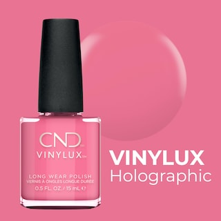 Foto 2 | Foto 2 | Esmalte De Uñas Cnd Vinylux Longwear En Forma De Gel Holográfico Rosa - Venta Internacional.