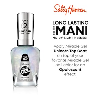 Foto 2 | Foto 2 | Esmalte De Uñas Sally Hansen Miracle Gel™ Unicorn Top Coat - Venta Internacional.