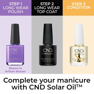 Foto 5 | Foto 5 | Esmalte De Uñas Cnd Vinylux Longwear Gel-like Shine Purple, 15 Ml - Venta Internacional.