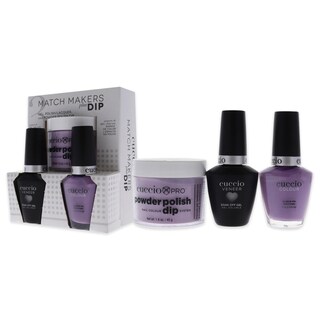 Foto 4 | Foto 4 | Kit De Baño Para Uñas Cuccio Colour Matchmakers Plus Peace, Love & Purple - Venta Internacional.