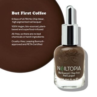 Foto 2 | Foto 2 | Esmalte De Uñas Nailtopia A Base De Plantas, Sin Chips, Pero El Primer Café - Venta Internacional.