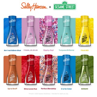 Foto 4 | Foto 4 | Esmalte De Uñas Sally Hansen Insta-dri Sesame Street, 9 Ml, Naranja - Venta Internacional.