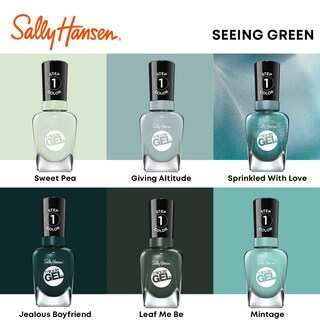 Foto 6 | Foto 6 | Esmalte De Uñas Sally Hansen Miracle Gel Jealous Boyfriend Green - Venta Internacional.