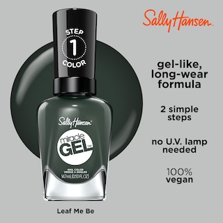 Foto 4 | Foto 4 | Esmalte De Uñas Sally Hansen Miracle Gel™ Leaf Me Be Green - Venta Internacional.