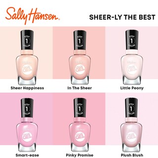 Foto 4 | Foto 4 | Esmalte De Uñas Sally Hansen Miracle Gel™ Smartease Pink - Venta Internacional.