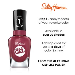 Foto 3 | Foto 3 | Esmalte De Uñas Sally Hansen Miracle Gel™ Street Flair Purple - Venta Internacional.