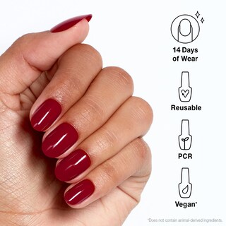 Foto 4 | Foto 4 | Press On Nails Opi Xpress/on Big Apple Red Classic Red - Venta Internacional.