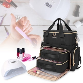 Foto 7 | Foto 7 | Organizador De Esmalte De Uñas Bafaso De Doble Capa Con Capacidad Para 70 Botellas - Venta Internacional.