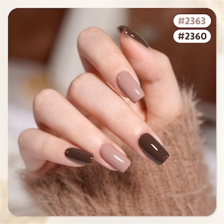 Foto 3 | Foto 3 | Set De Esmaltes De Uñas En Gel Gaoy, Rojo, Marrón Y Blanco, 6,5 Ml X 6 - Venta Internacional.