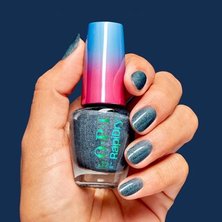 Foto 4 | Foto 4 | Esmalte De Uñas Opi Rapidry All Dry N' Mighty Dark Blue Shimmer - Venta Internacional.