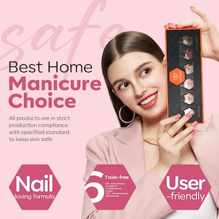 Foto 7 | Foto 7 | Set De Esmaltes De Uñas Modelones, 6 Colores, Para Mujeres Y Niñas - Venta Internacional.