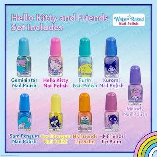 Foto 2 | Foto 2 | Set De Esmaltes De Uñas Townley Girl Hello Kitty, 9 Unidades, Niñas A Partir De 3 Años - Venta Internacional.