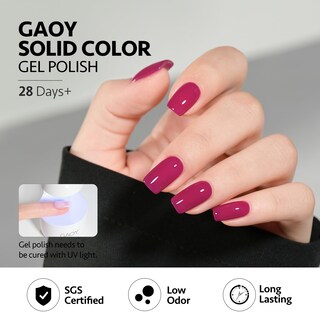 Foto 4 | Foto 4 | Set De Esmaltes De Uñas En Gel Con Purpurina Gaoy, Ojo De Gato Rosa Intenso Con Imán - Venta Internacional.
