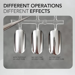 Foto 3 | Foto 3 | Esmalte De Uñas En Gel Gaoy Cromado Plateado, 8 Ml, Efecto Espejo 3d - Venta Internacional.