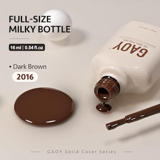 Foto 6 | Foto 6 | Esmalte De Uñas En Gel Gaoy Brown, 16 Ml, Remoja Y Cura Con Luz Uv - Venta Internacional.