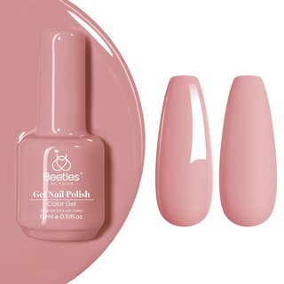 Foto 1 | Foto 1 | Esmalte De Uñas En Gel Beetles Pastel Nude Pink, 15 Ml - Venta Internacional.