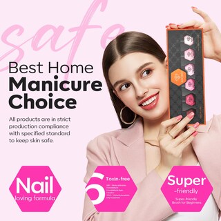 Foto 6 | Foto 6 | Set De Esmaltes De Uñas Modelones, 6 Colores, Caja De Regalo De Primavera De 2025 - Venta Internacional.