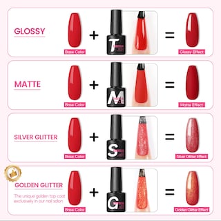 Foto 6 | Foto 6 | Kit De Esmaltes De Uñas En Gel Coscelia, 40 Colores Con Luz Uv, Juego De 57 Piezas - Venta Internacional.