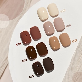 Foto 2 | Foto 2 | Set De Esmaltes De Uñas En Gel Gaoy Nude Brown Fall, 6 Colores, 7,3 Ml - Venta Internacional.