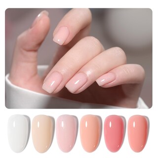Foto 1 | Foto 1 | Set De Gel Para Uñas Gaoy Rubber Base, 6 Colores, 7,3 Ml, Soak Off - Venta Internacional.