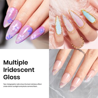 Foto 4 | Foto 4 | Esmalte De Uñas Beetles Cat Eye Gel 15 Ml Rainbow Holographic 9d - Venta Internacional.