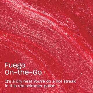 Foto 3 | Foto 3 | Esmalte De Uñas Opi Rapidry Fuego On-the-go Bright Red Shimmer - Venta Internacional.