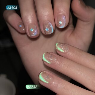 Foto 2 | Foto 2 | Set De Esmaltes De Uñas Gaoy Cat Eye Gel Con Purpurina Azul Magnética - Venta Internacional.