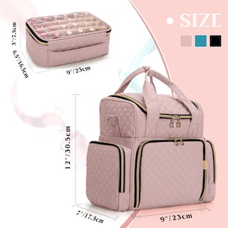 Foto 6 | Foto 6 | Organizador De Esmaltes De Uñas Luxja Con Capacidad Para 48 Botellas Con Lámpara De Uñas - Venta Internacional.