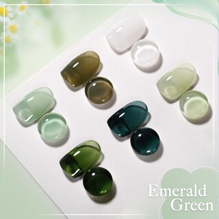Foto 6 | Foto 6 | Set De Esmaltes De Uñas Gaoy Jelly Green Gel, 6 Colores, 6,5 Ml, Luz Uv - Venta Internacional.