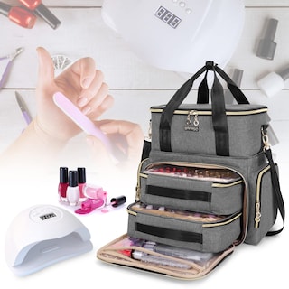 Foto 7 | Foto 7 | Organizador De Esmalte De Uñas Bafaso De Doble Capa Con Capacidad Para 70 Botellas - Venta Internacional.
