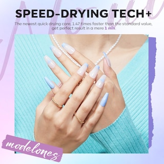 Foto 5 | Foto 5 | Set De Esmaltes De Uñas Modelones 6 Colores Baby Blue Purple Shimmer - Venta Internacional.
