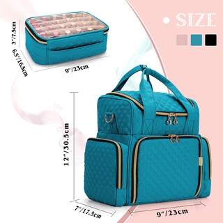Foto 6 | Foto 6 | Organizador De Esmaltes De Uñas Luxja Con Capacidad Para 48 Botellas Con Lámpara De Uñas - Venta Internacional.