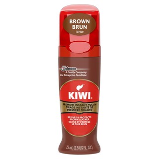 Foto 1 | Foto 1 | Esmalte Para Zapatos Kiwi Instant Shine & Protect Brown 75 Ml - Venta Internacional.