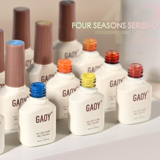 Foto 6 | Foto 6 | Kit De Esmaltes De Uñas En Gel Gaoy, 42 Unidades, Rojo, Verde Y Azul Para Todas Las Estaciones - Venta Internacional.