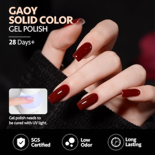 Foto 6 | Foto 6 | Set De Esmaltes De Uñas Gaoy Viva Chili Gel 6 Colores, 6,5 Ml - Venta Internacional.