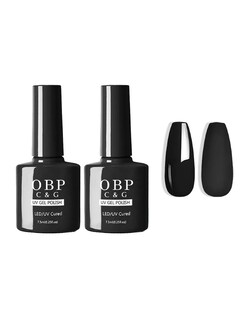 Foto 2 | Foto 2 | Kit Gel Esmalte Semipermanente Negro 7.5m