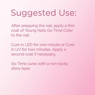 Foto 3 | Foto 3 | Esmalte En Gel Young Nails Go Time Not Your Baby Uv/led, 10 Ml - Venta Internacional.